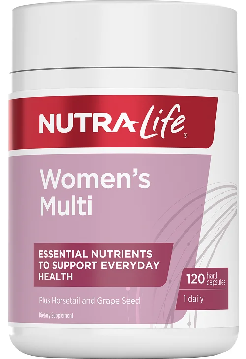 Nutra Life womens multi 120c 纽乐女性复合维生素 120粒【保质期2029/06】